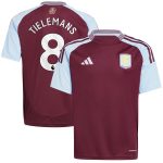 aston villa adidas home shirt 2024-25 – kids with tielemans 8 printing Collection | Aston Villa Football Kits and Shirts