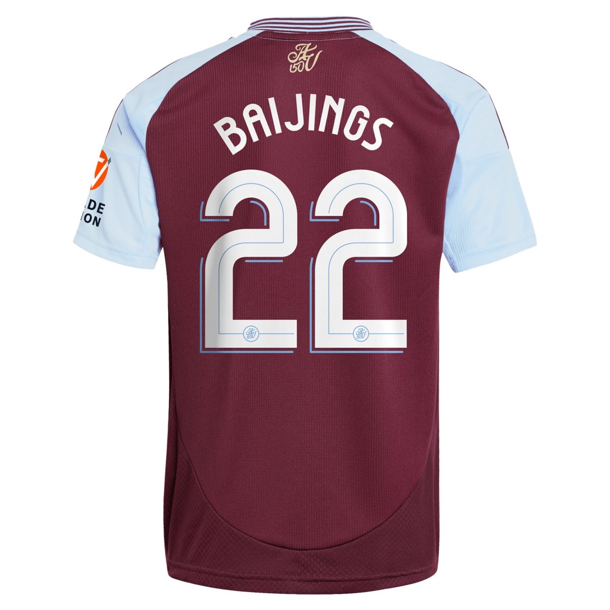 aston villa adidas home shirt 2024-25 with baijings 22 cup printing Collection | Aston Villa Football Kits and Shirts