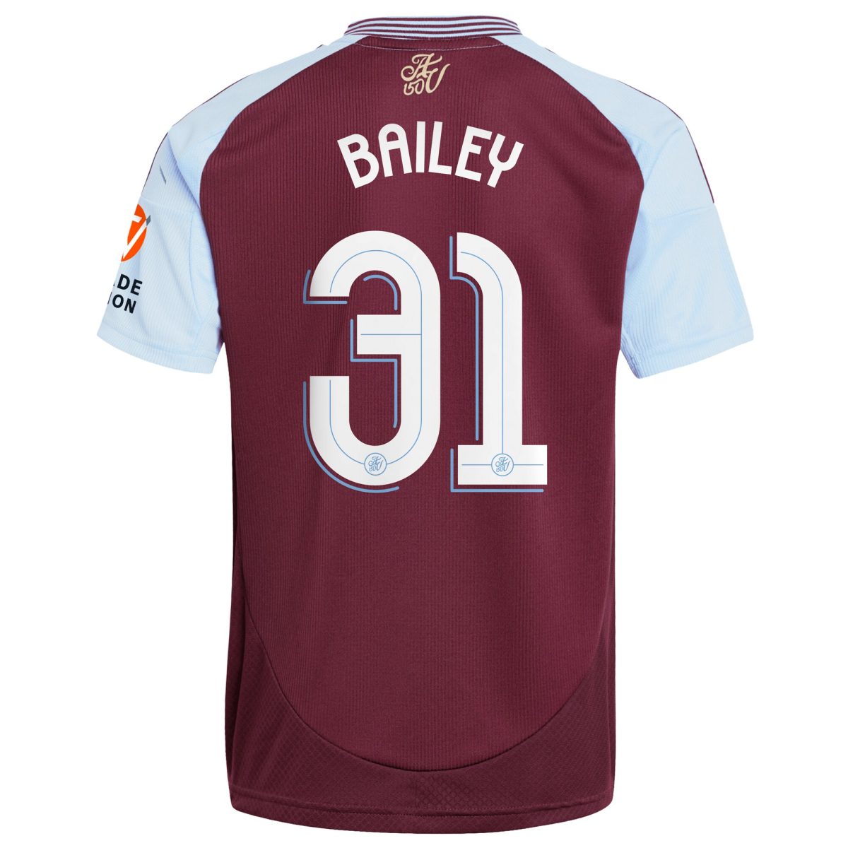 aston villa adidas home shirt 2024-25 with bailey 31 cup printing Collection | Aston Villa Football Kits and Shirts