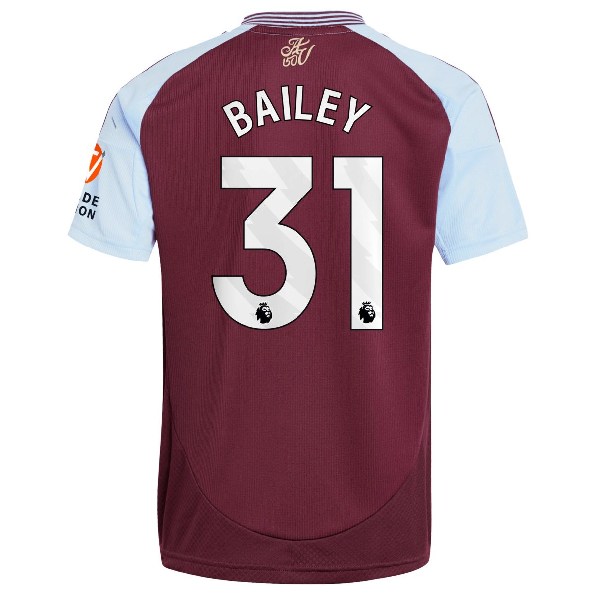 aston villa adidas home shirt 2024-25 with bailey 31 printing Collection | Aston Villa Football Kits and Shirts