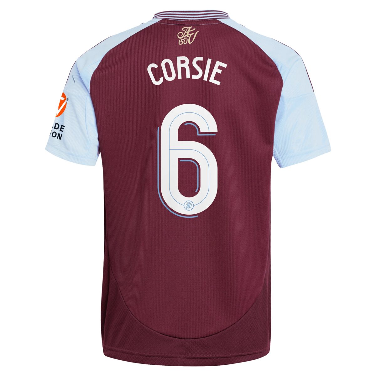 aston villa adidas home shirt 2024-25 with corsie 6 cup printing Collection | Aston Villa Football Kits and Shirts