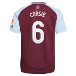 aston villa adidas home shirt 2024-25 with corsie 6 cup printing Collection | Aston Villa Football Kits and Shirts