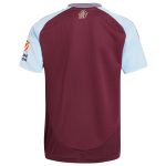 aston villa adidas home shirt 2024-25 with custom printing Collection | Aston Villa Football Kits and Shirts
