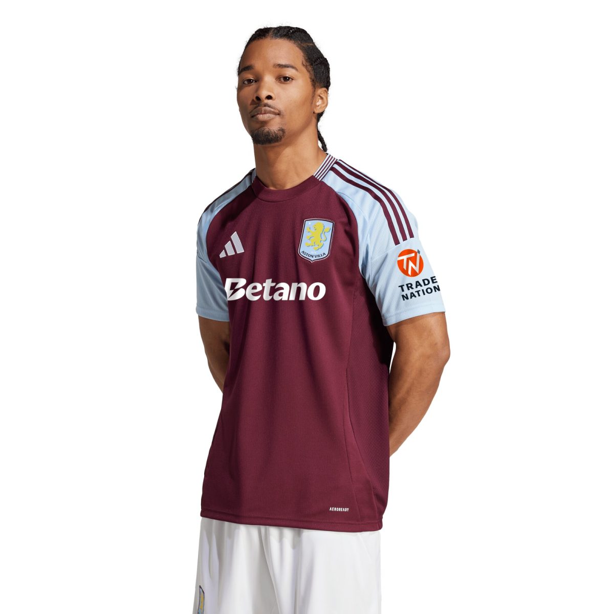 aston villa adidas home shirt 2024-25 with custom printing Collection | Aston Villa Football Kits and Shirts