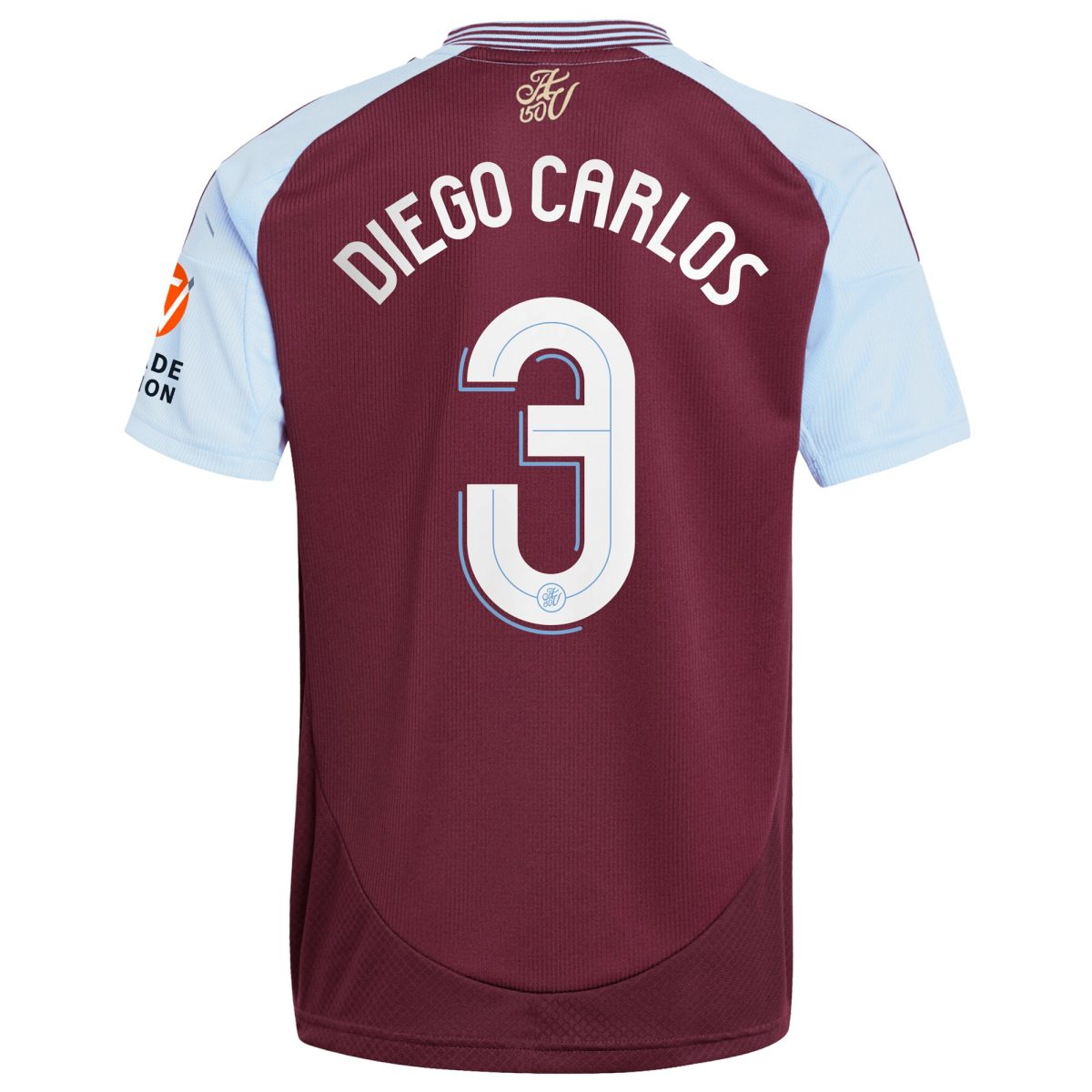 aston villa adidas home shirt 2024-25 with diego carlos 3 cup printing Collection | Aston Villa Football Kits and Shirts