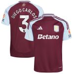 aston villa adidas home shirt 2024-25 with diego carlos 3 printing Collection | Aston Villa Football Kits and Shirts