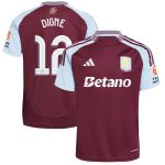 aston villa adidas home shirt 2024-25 with digne 12 cup printing Collection | Aston Villa Football Kits and Shirts
