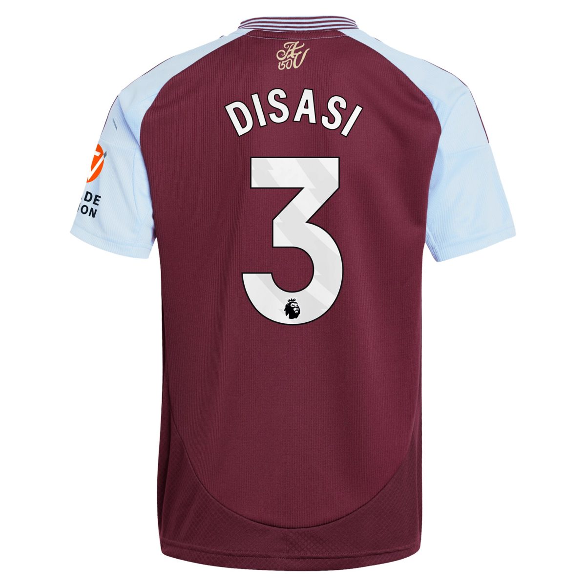 aston villa adidas home shirt 2024-25 with disasi 3 printing Collection | Aston Villa Football Kits and Shirts