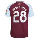 aston villa adidas home shirt 2024-25 with gabi nunes 28 cup printing Collection | Aston Villa Football Kits and Shirts