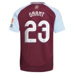 aston villa adidas home shirt 2024-25 with grant 23 cup printing Collection | Aston Villa Football Kits and Shirts