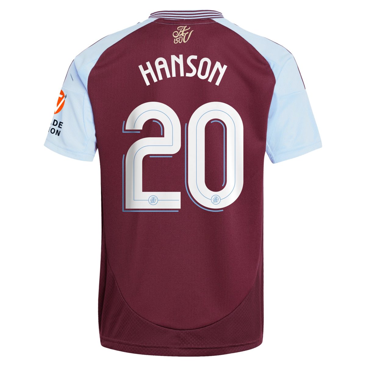 aston villa adidas home shirt 2024-25 with hanson 20 cup printing Collection | Aston Villa Football Kits and Shirts