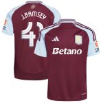 aston villa adidas home shirt 2024-25 with j. ramsey 41 cup printing Collection | Aston Villa Football Kits and Shirts