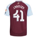 aston villa adidas home shirt 2024-25 with j. ramsey 41 cup printing Collection | Aston Villa Football Kits and Shirts