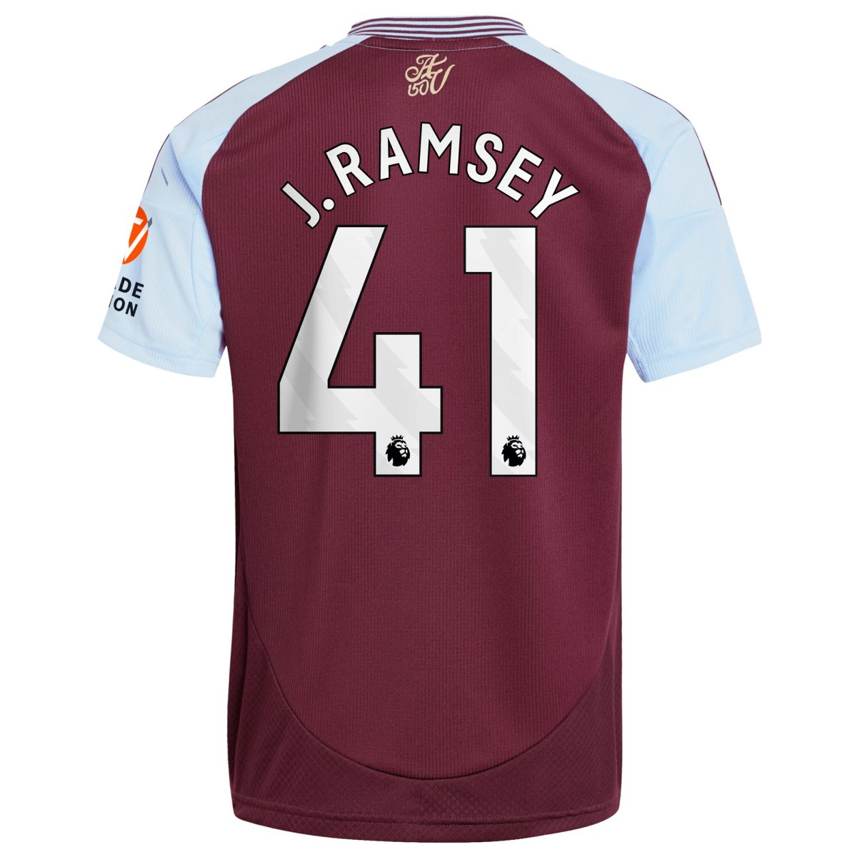 aston villa adidas home shirt 2024-25 with j. ramsey 41 printing Collection | Aston Villa Football Kits and Shirts