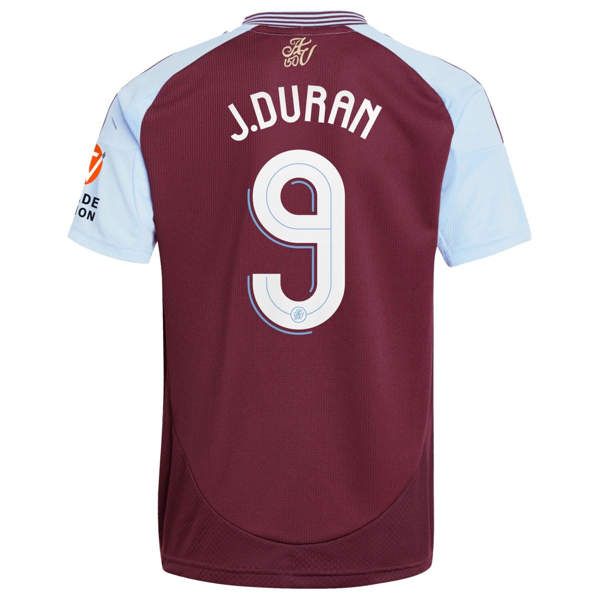 aston villa adidas home shirt 2024-25 with j.duran 9 cup printing Collection | Aston Villa Football Kits and Shirts