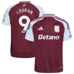 aston villa adidas home shirt 2024-25 with j.duran 9 printing Collection | Aston Villa Football Kits and Shirts