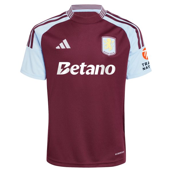 aston villa adidas home shirt 2024-25 with kearns 7 cup printing Collection | Aston Villa Football Kits and Shirts