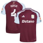 aston villa adidas home shirt 2024-25 with konsa 4 cup printing Collection | Aston Villa Football Kits and Shirts