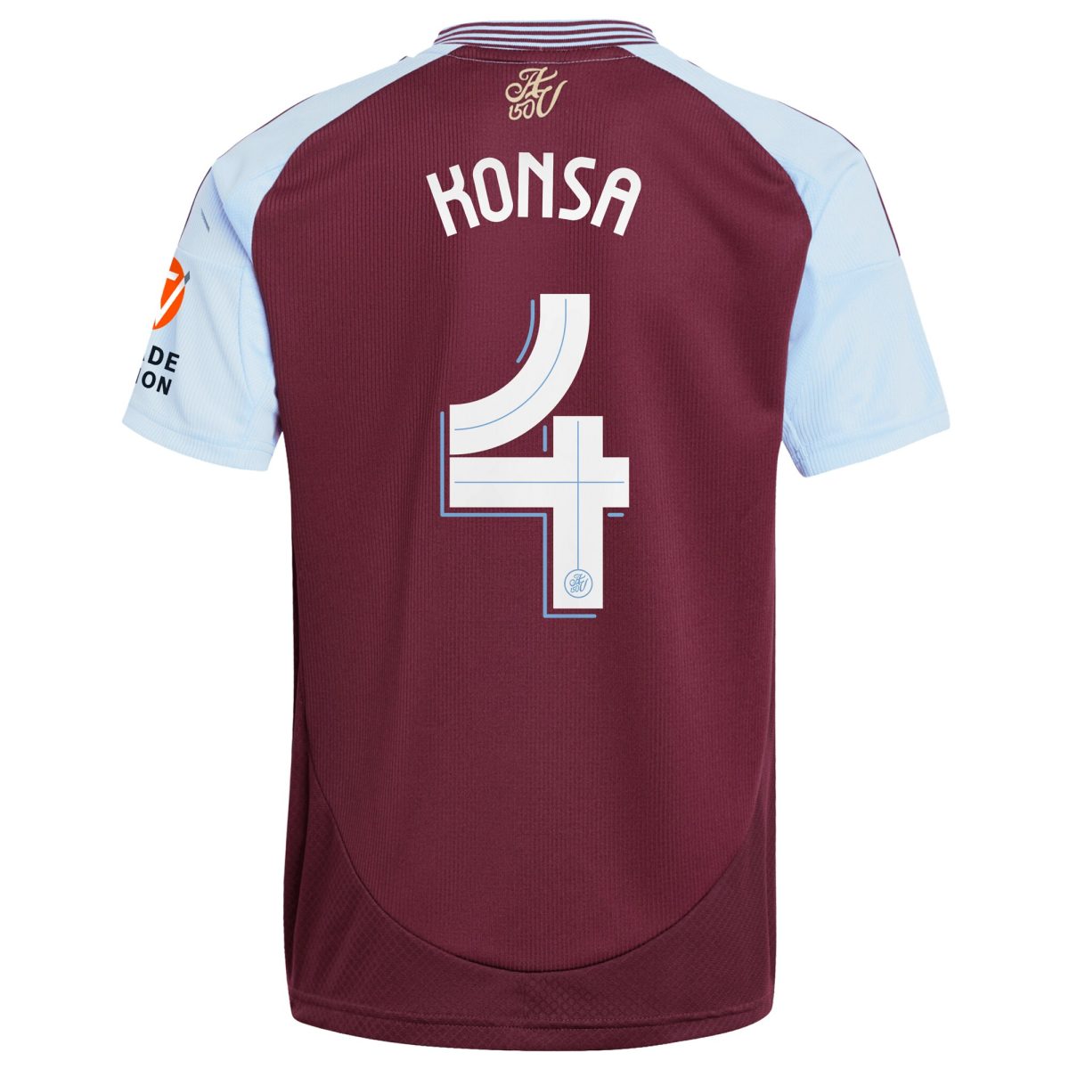 aston villa adidas home shirt 2024-25 with konsa 4 cup printing Collection | Aston Villa Football Kits and Shirts