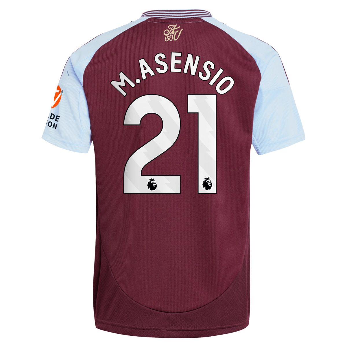 aston villa adidas home shirt 2024-25 with m.asensio 21 printing Collection | Aston Villa Football Kits and Shirts