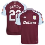 aston villa adidas home shirt 2024-25 with maatsen 22 cup printing Collection | Aston Villa Football Kits and Shirts