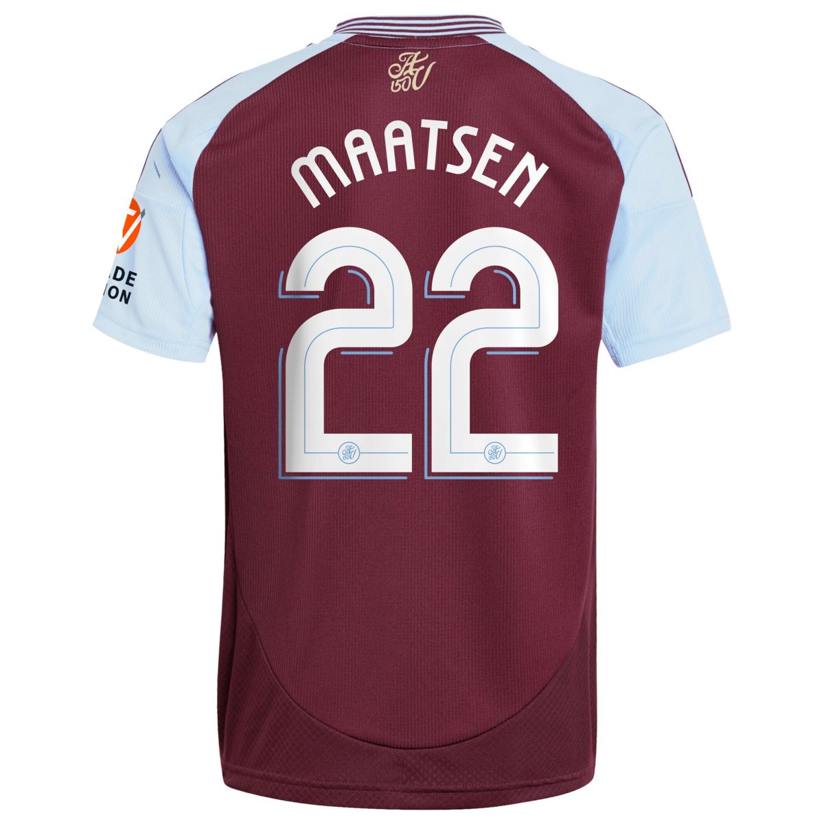 aston villa adidas home shirt 2024-25 with maatsen 22 cup printing Collection | Aston Villa Football Kits and Shirts