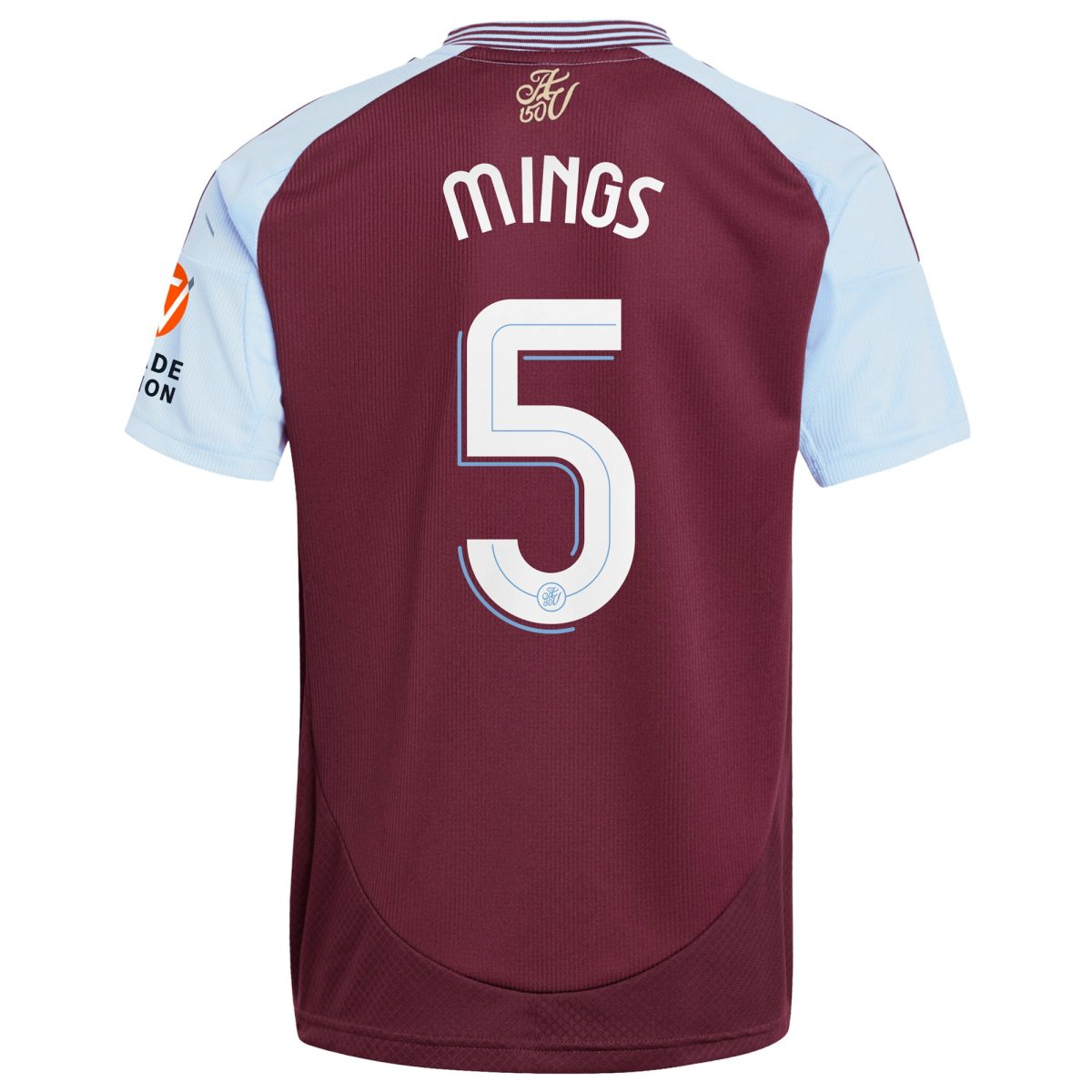 aston villa adidas home shirt 2024-25 with mings 5 cup printing Collection | Aston Villa Football Kits and Shirts