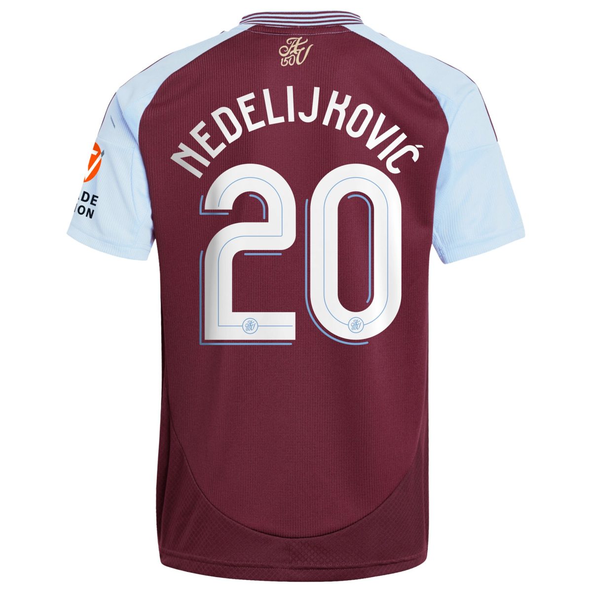 aston villa adidas home shirt 2024-25 with nedeljković 20 cup printing Collection | Aston Villa Football Kits and Shirts