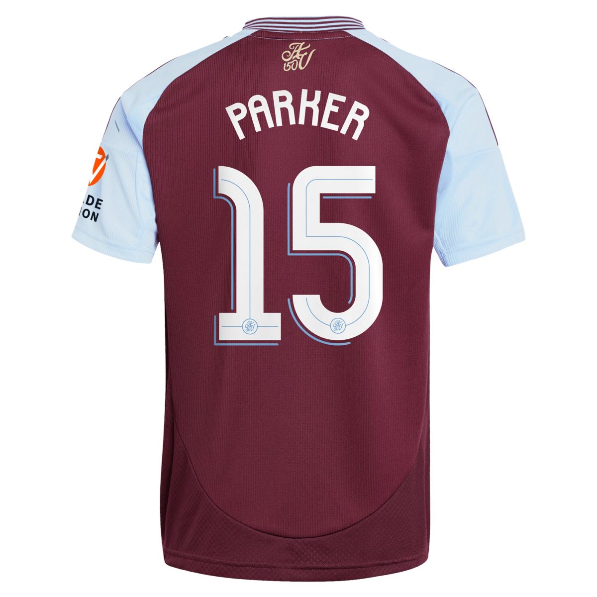 aston villa adidas home shirt 2024-25 with parker 15 cup printing Collection | Aston Villa Football Kits and Shirts