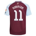 aston villa adidas home shirt 2024-25 with robinson 11 cup printing Collection | Aston Villa Football Kits and Shirts