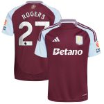 aston villa adidas home shirt 2024-25 with rogers 27 printing Collection | Aston Villa Football Kits and Shirts