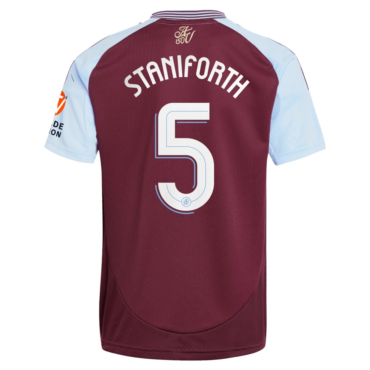 aston villa adidas home shirt 2024-25 with staniforth 5 cup printing Collection | Aston Villa Football Kits and Shirts