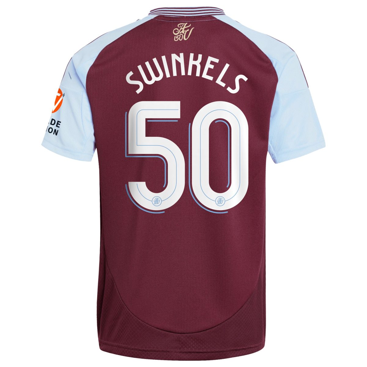 aston villa adidas home shirt 2024-25 with swinkels 50 cup printing Collection | Aston Villa Football Kits and Shirts