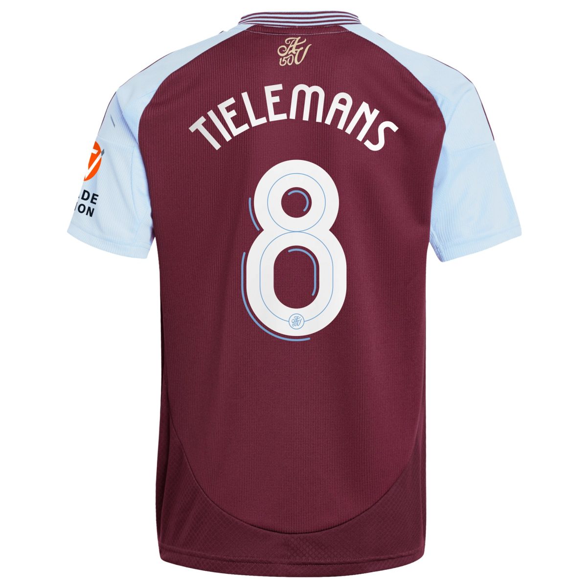 aston villa adidas home shirt 2024-25 with tielemans 8 cup printing Collection | Aston Villa Football Kits and Shirts