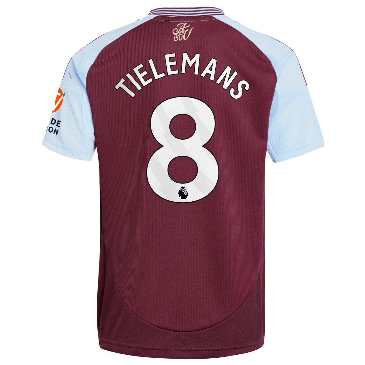 aston villa adidas home shirt 2024-25 with tielemans 8 printing Collection | Aston Villa Football Kits and Shirts