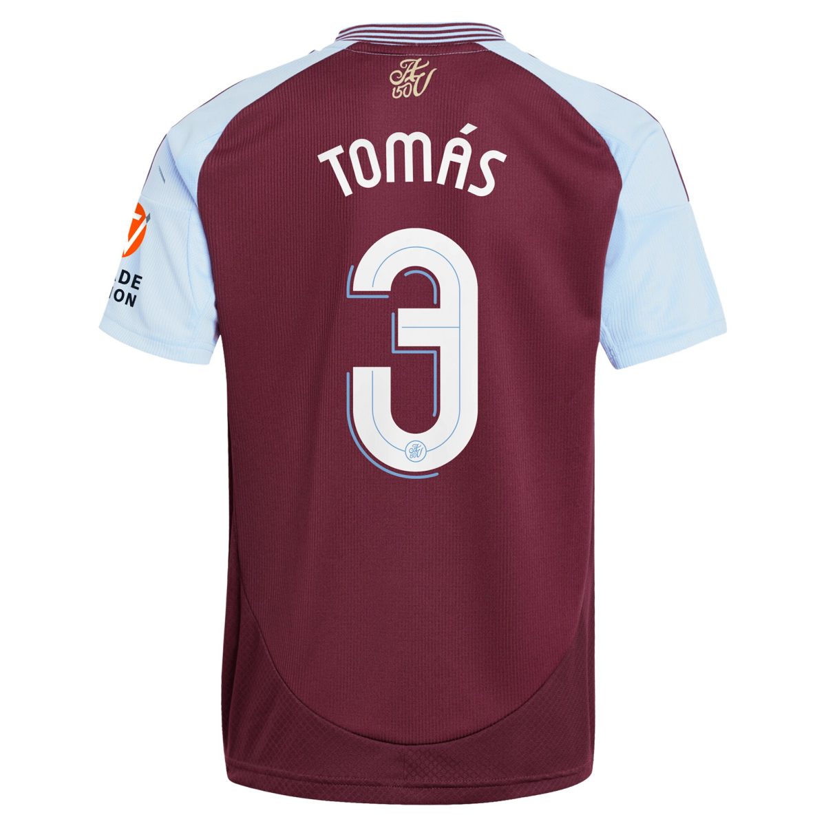 aston villa adidas home shirt 2024-25 with tomás 3 cup printing Collection | Aston Villa Football Kits and Shirts