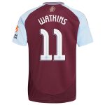 aston villa adidas home shirt 2024-25 with watkins 11 cup printing Collection | Aston Villa Football Kits and Shirts