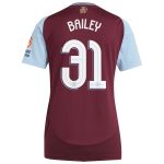 aston villa adidas home shirt 2024-25 – womens with bailey 31 cup printing Collection | Aston Villa Football Kits and Shirts