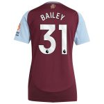 aston villa adidas home shirt 2024-25 – womens with bailey 31 printing Collection | Aston Villa Football Kits and Shirts