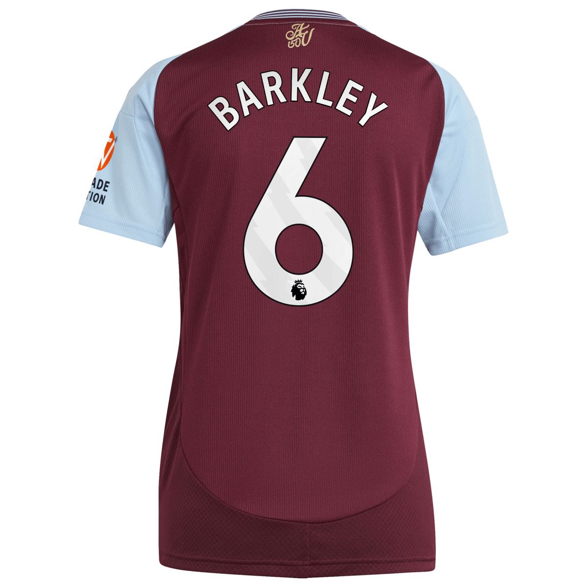 aston villa adidas home shirt 2024-25 – womens with barkley 6 printing Collection | Aston Villa Football Kits and Shirts