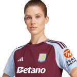 aston villa adidas home shirt 2024-25 – womens with custom printing Collection | Aston Villa Football Kits and Shirts