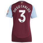 aston villa adidas home shirt 2024-25 – womens with diego carlos 3 printing Collection | Aston Villa Football Kits and Shirts