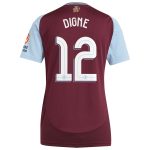aston villa adidas home shirt 2024-25 – womens with digne 12 cup printing Collection | Aston Villa Football Kits and Shirts