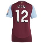 aston villa adidas home shirt 2024-25 – womens with digne 12 printing Collection | Aston Villa Football Kits and Shirts