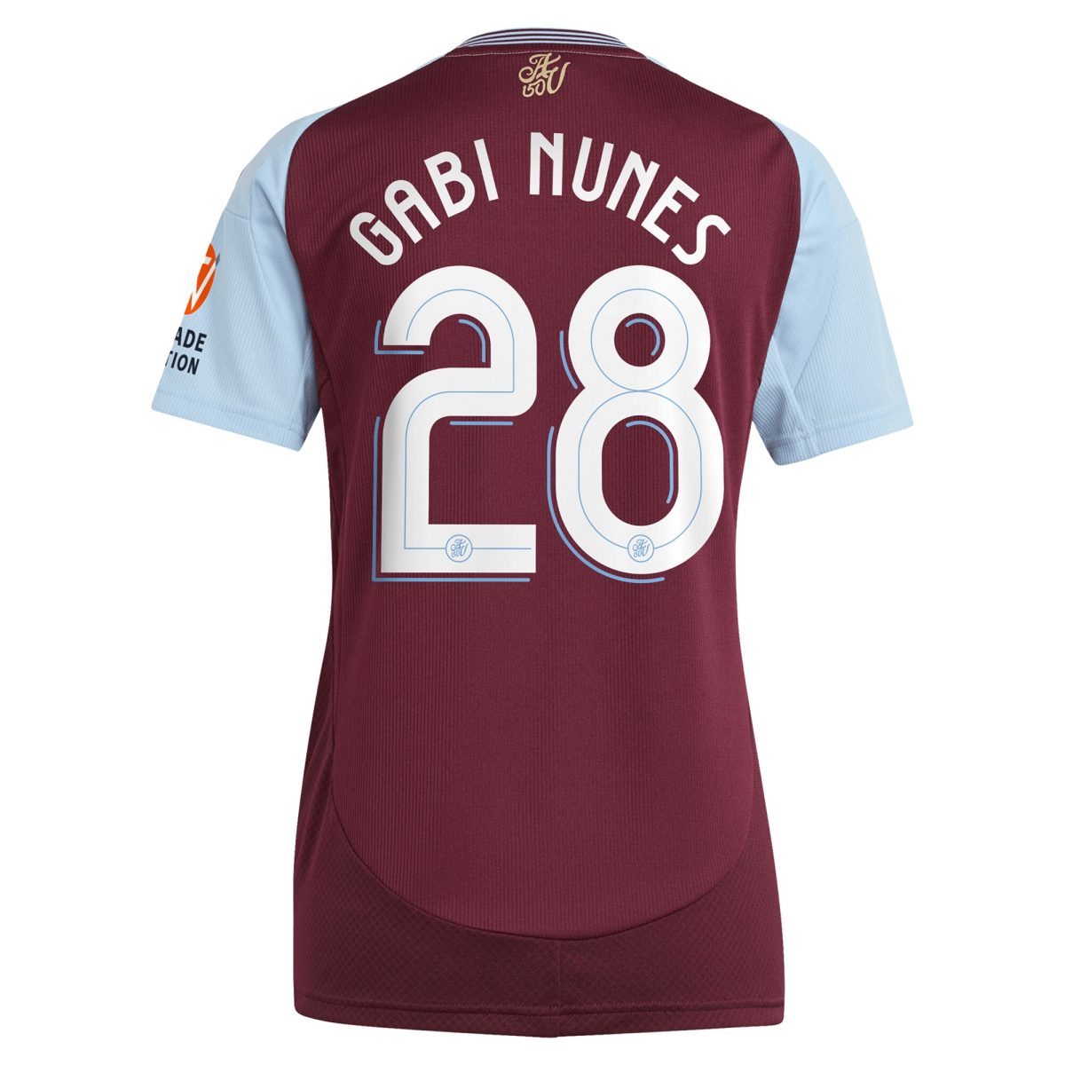 aston villa adidas home shirt 2024-25 – womens with gabi nunes 28 cup printing Collection | Aston Villa Football Kits and Shirts
