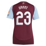 aston villa adidas home shirt 2024-25 – womens with grant 23 cup printing Collection | Aston Villa Football Kits and Shirts