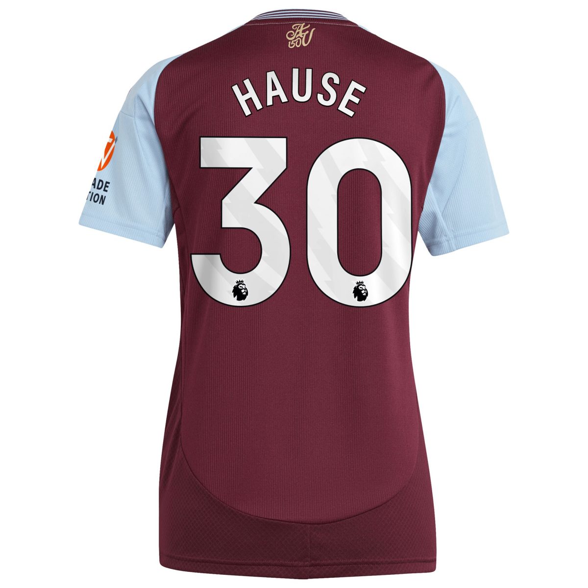 aston villa adidas home shirt 2024-25 – womens with hause 30 printing Collection | Aston Villa Football Kits and Shirts
