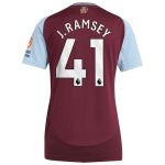 aston villa adidas home shirt 2024-25 – womens with j. ramsey 41 printing Collection | Aston Villa Football Kits and Shirts