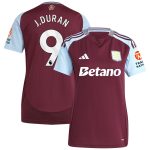 aston villa adidas home shirt 2024-25 – womens with j.duran 9 printing Collection | Aston Villa Football Kits and Shirts