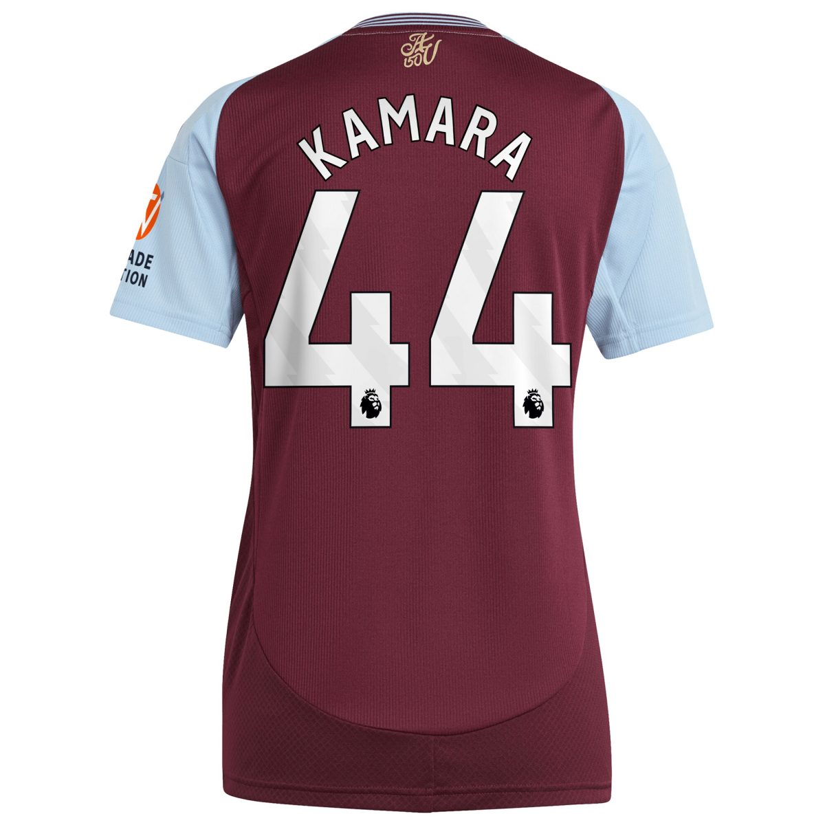 aston villa adidas home shirt 2024-25 – womens with kamara 44 printing Collection | Aston Villa Football Kits and Shirts